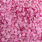 FAKE 10MM Fuchsia Rose, Floral Polymer Clay Sprinkle (NOT EDIBLE) D29-32