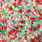 FAKE 10MM Watermelon Slushy, Fruit Polymer Clay Sprinkle Mix (NOT EDIBLE) D44-13