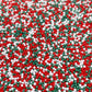 FAKE 2MM Christmas Red Green White Pearl Mix (NOT EDIBLE) D5-07