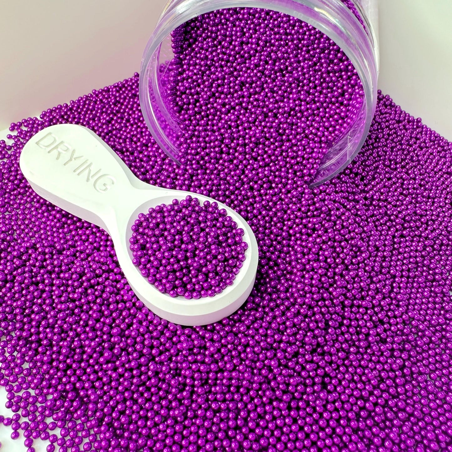 FAKE 2MM Deep Purple Pearl Mix (NOT EDIBLE) D13-24