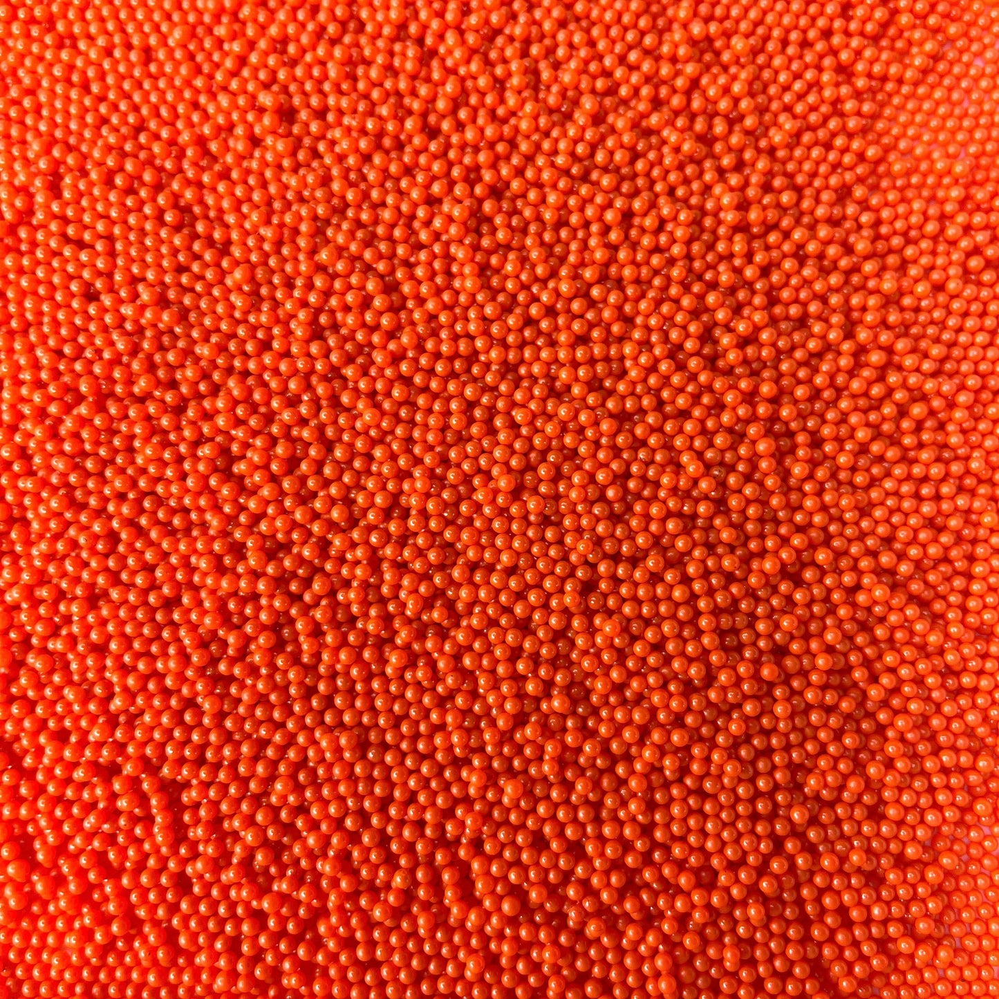 FAKE 2MM Orange Red Pearl Mix (NOT EDIBLE)   D48-04