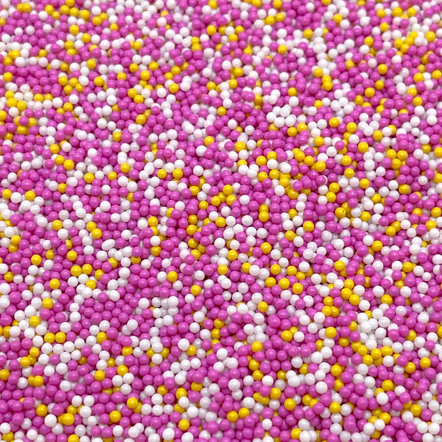 2MM Pink Yellow Pearl Mix (NOT EDIBLE) D5-04