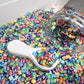 FAKE 5MM Alphabet Letters, School Polymer Clay Sprinkle Mix (NOT EDIBLE) D32-07