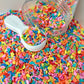 FAKE 5MM Birthday Balloon Streamer Polymer Clay Sprinkle (NOT EDIBLE) D39-04