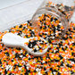 FAKE 5MM Candy Corn Mouse, Animal Polymer Clay Sprinkles Mix (NOT EDIBLE) D31-22