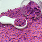 5MM Dark Purple Kiss Me Heart, Valentine Clay Sprinkle (NOT EDIBLE) D18-33