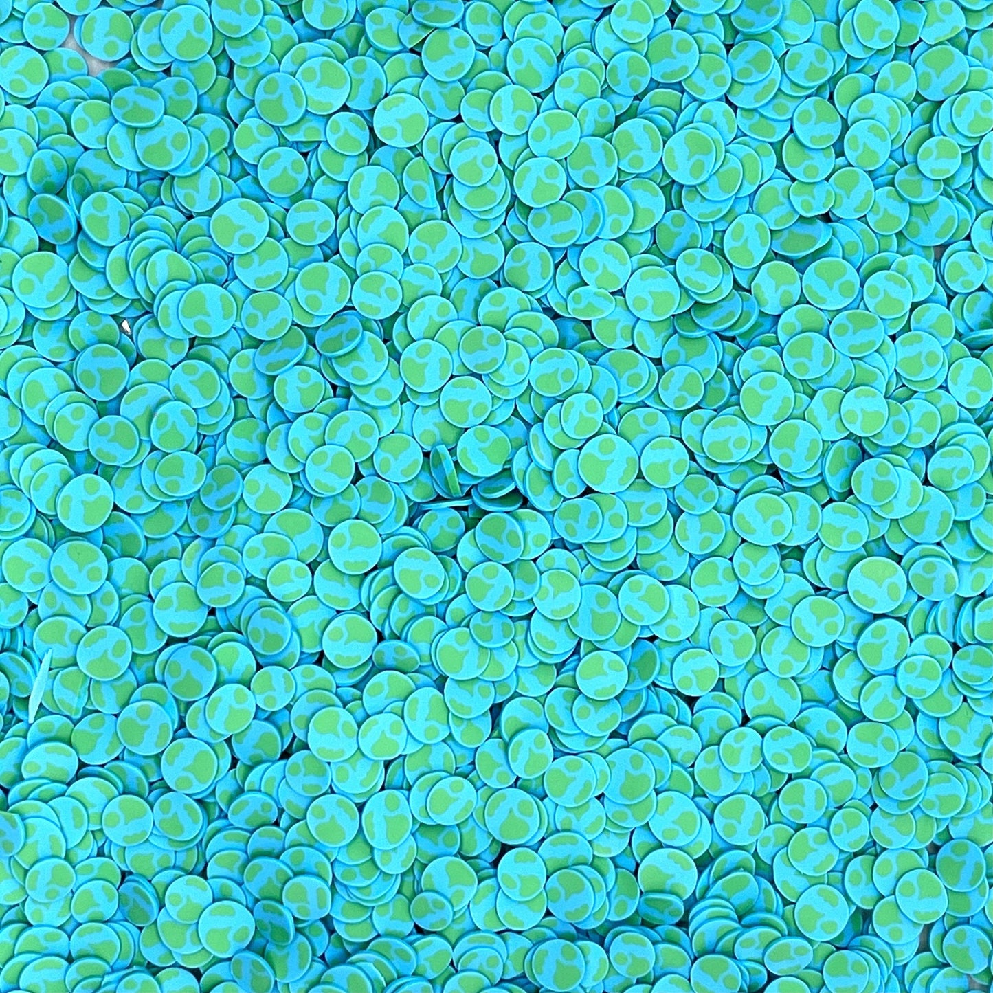 FAKE 5MM Earth, Space Polymer Clay Sprinkle (NOT EDIBLE) D33-16