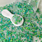 FAKE 5MM Frog Forest w/Rhinestone, Animal Polymer Sprinkle (NOT EDIBLE) S1-17