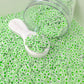 FAKE 5MM Green Paws, Animal Polymer Clay Sprinkle (NOT EDIBLE) D45-04
