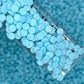 5MM Light Blue Round Circle Polymer Clay Sprinkle (NOT EDIBLE) D17-29