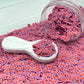 FAKE 5MM Purple Hug Me Heart, Valentine Polymer Sprinkle (NOT EDIBLE) D18-24