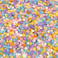 FAKE 5MM Macaron Color Round Dot Polymer Clay Sprinkle (NOT EDIBLE) D32-22