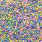 FAKE 5MM Macaron Colored Polymer Clay Sprinkle Pieces (NOT EDIBLE) D11-17