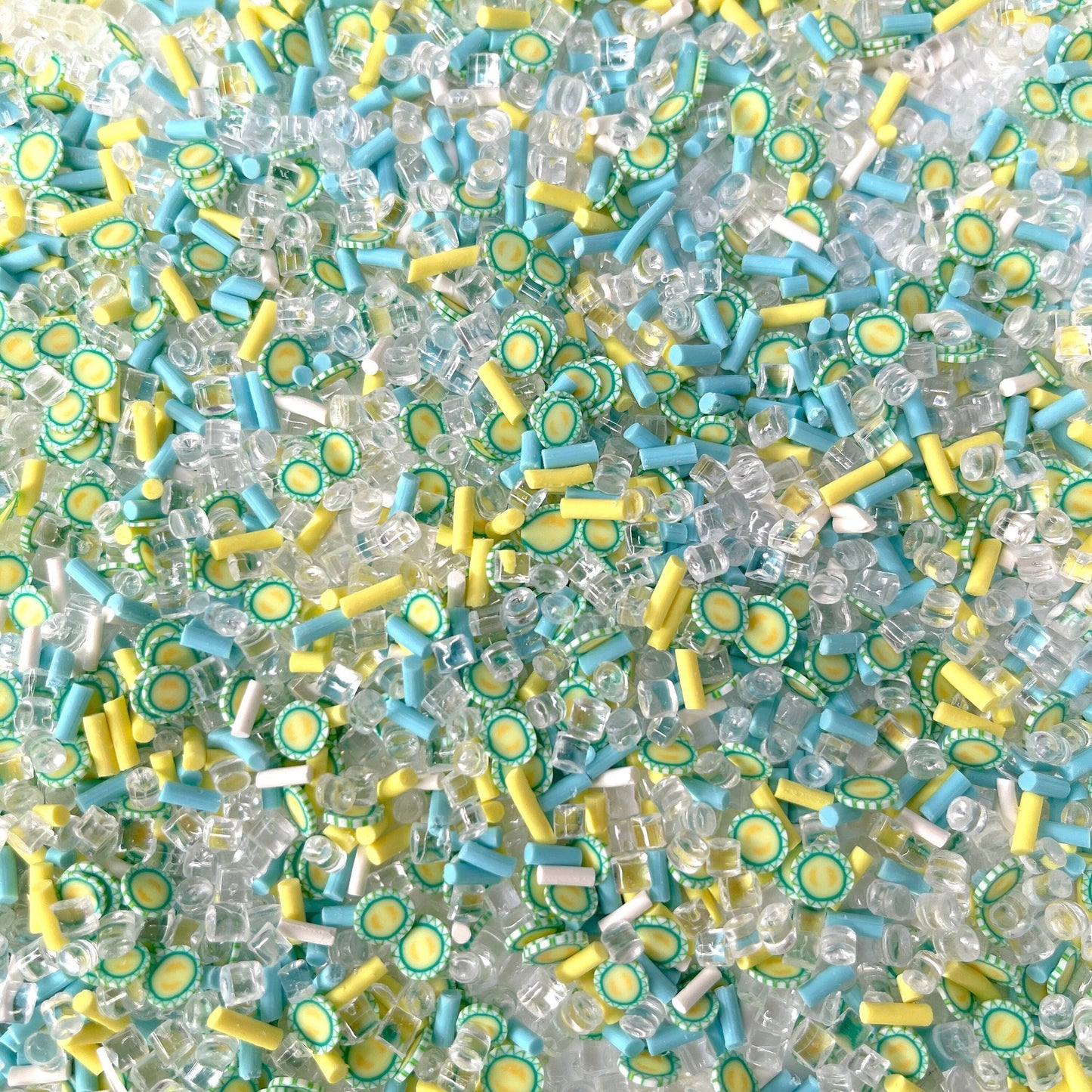 5MM Melon Faux Ice, Fruit Polymer Clay Sprinkle Mix (NOT EDIBLE)  D48-21
