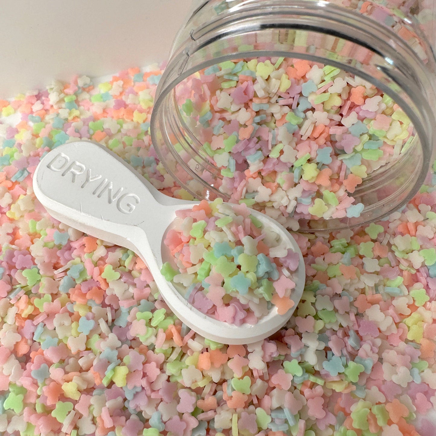 5MM Mix Glow-in-Dark Butterfly Polymer Clay Sprinkle (NOT EDIBLE) D20-07