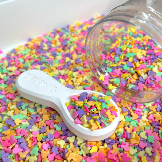 FAKE 5MM Mix Color Mouse, Animal Polymer Clay Sprinkle Mix (NOT EDIBLE) D31-01