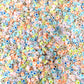 FAKE 5MM Mixed Color Paws, Animal Polymer Clay Sprinkle (NOT EDIBLE) D9-12