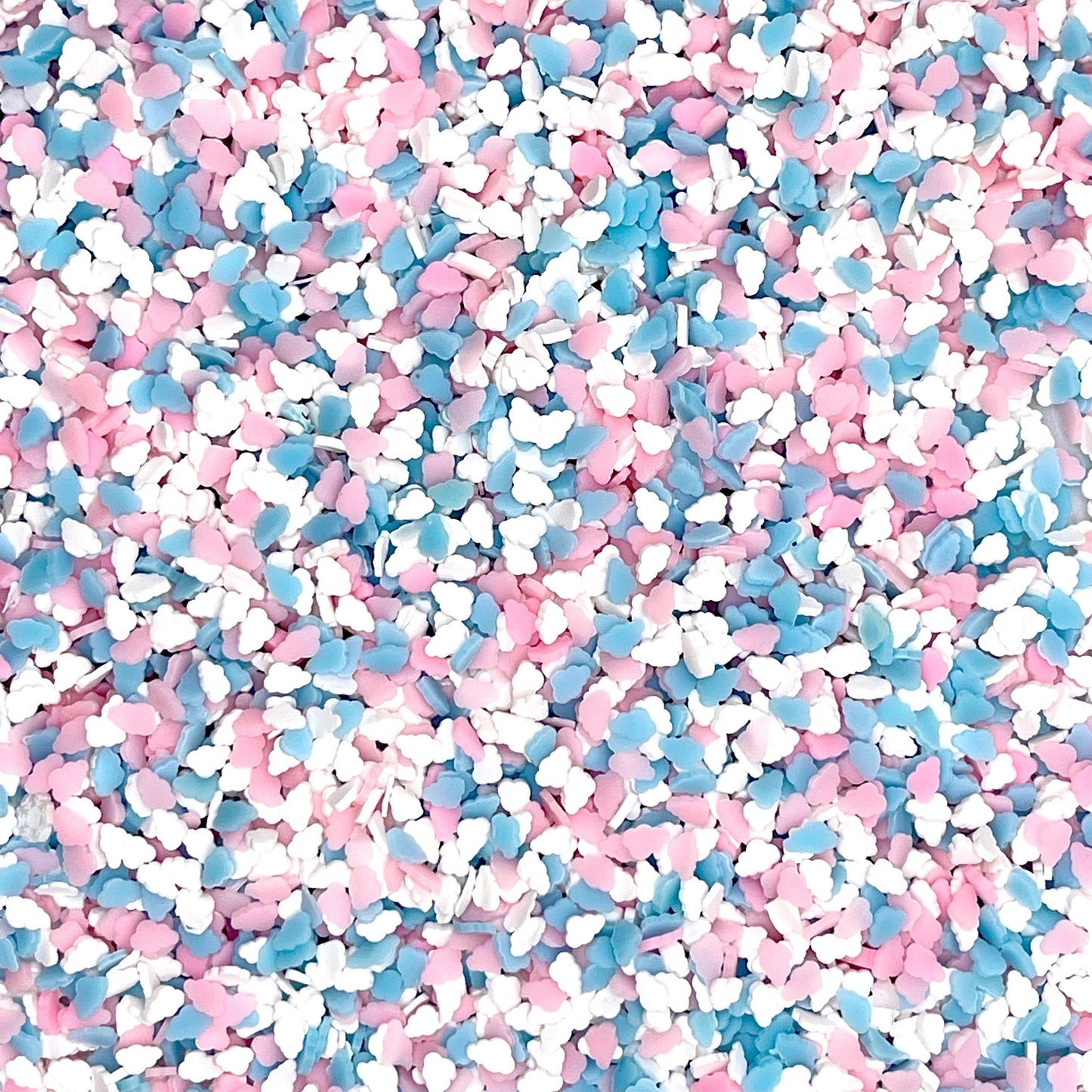 FAKE 5MM Mixed Colors Cloud Polymer Clay Sprinkle Mix (NOT EDIBLE) D19-16