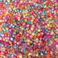 FAKE 5MM Mixed Stars Polymer Clay Sprinkle Slice (NOT EDIBLE)  D12-08