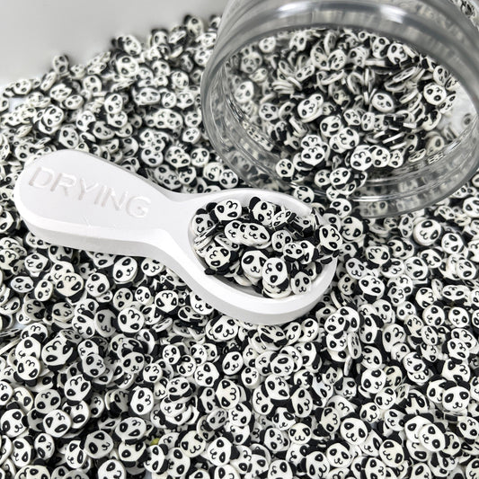 FAKE 5MM Panda Head, Animal Polymer Clay Sprinkle (NOT EDIBLE) D34-02
