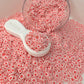 FAKE 5MM Pastel Red Paws, Animal Polymer Clay Sprinkle (NOT EDIBLE) D45-01