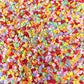 5MM Pastel Retro Color Heart Polymer Clay Sprinkle (NOT EDIBLE) D28-15