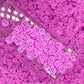 FAKE 5MM Pink Cartoon Face Polymer Clay Sprinkles (NOT EDIBLE) D36-23