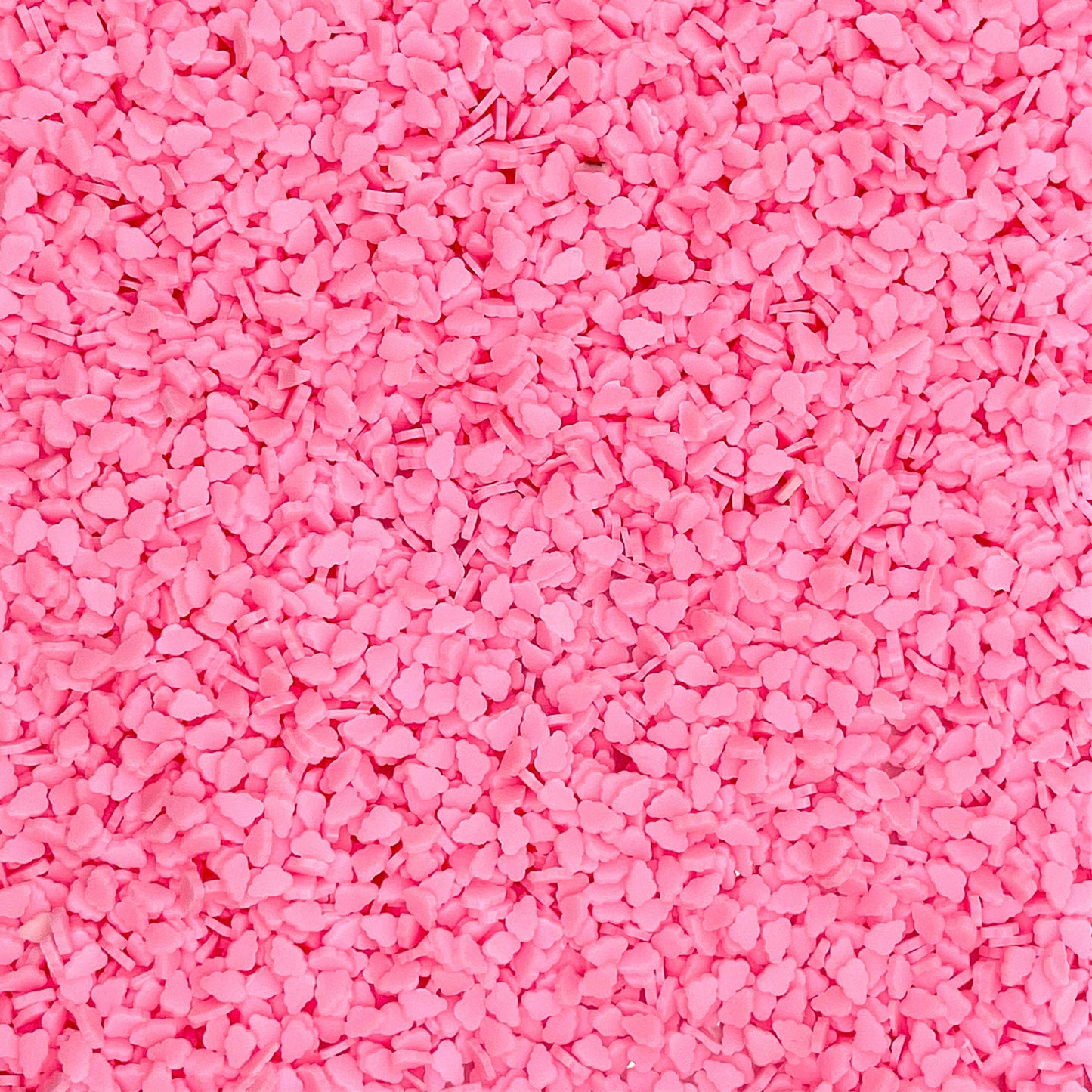FAKE 5MM Pink Cloud, Sky Polymer Clay Sprinkle (NOT EDIBLE) D19-15