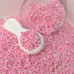 FAKE 5MM Pink Paws, Animal Polymer Clay Sprinkle (NOT EDIBLE)  D45-10