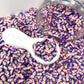 FAKE 5MM Purple Princess, Themed Polymer Clay Sprinkle (NOT EDIBLE)   D46-10