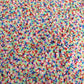 5MM Rainbow Flower, Floral Polymer Clay Sprinkle (NOT EDIBLE) D29-31