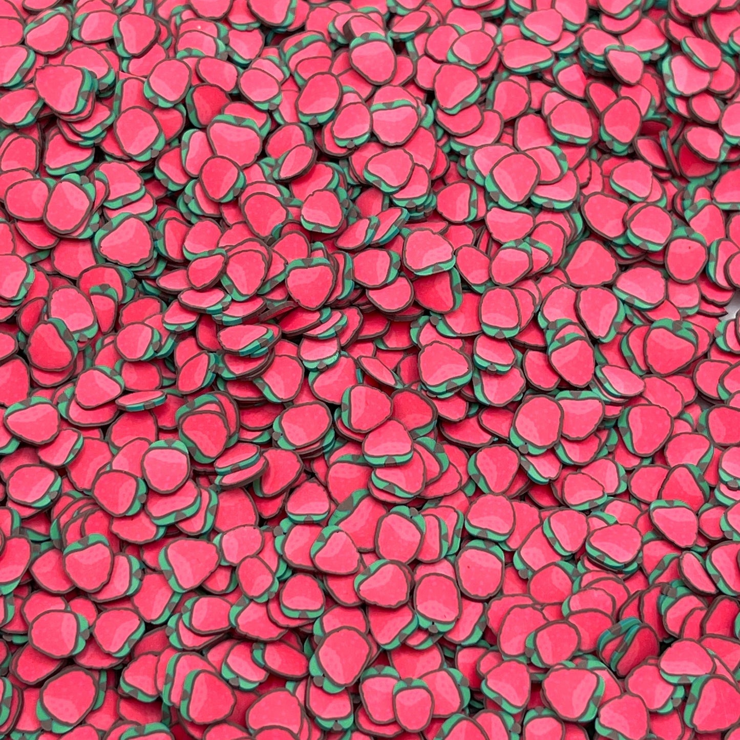 FAKE 5MM Red Lychee Fruit Polymer Clay Sprinkle (NOT EDIBLE) D22-25