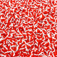FAKE 5MM Red Santa Claus Hat Polymer Clay Sprinkles (NOT EDIBLE) D23-05