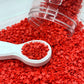 FAKE 5MM Red Star Polymer Clay Sprinkle (NOT EDIBLE) D28-20