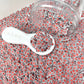 FAKE 5MM Red Virus Particle, Medical Polymer Clay Sprinkle (NOT EDIBLE) D43-27