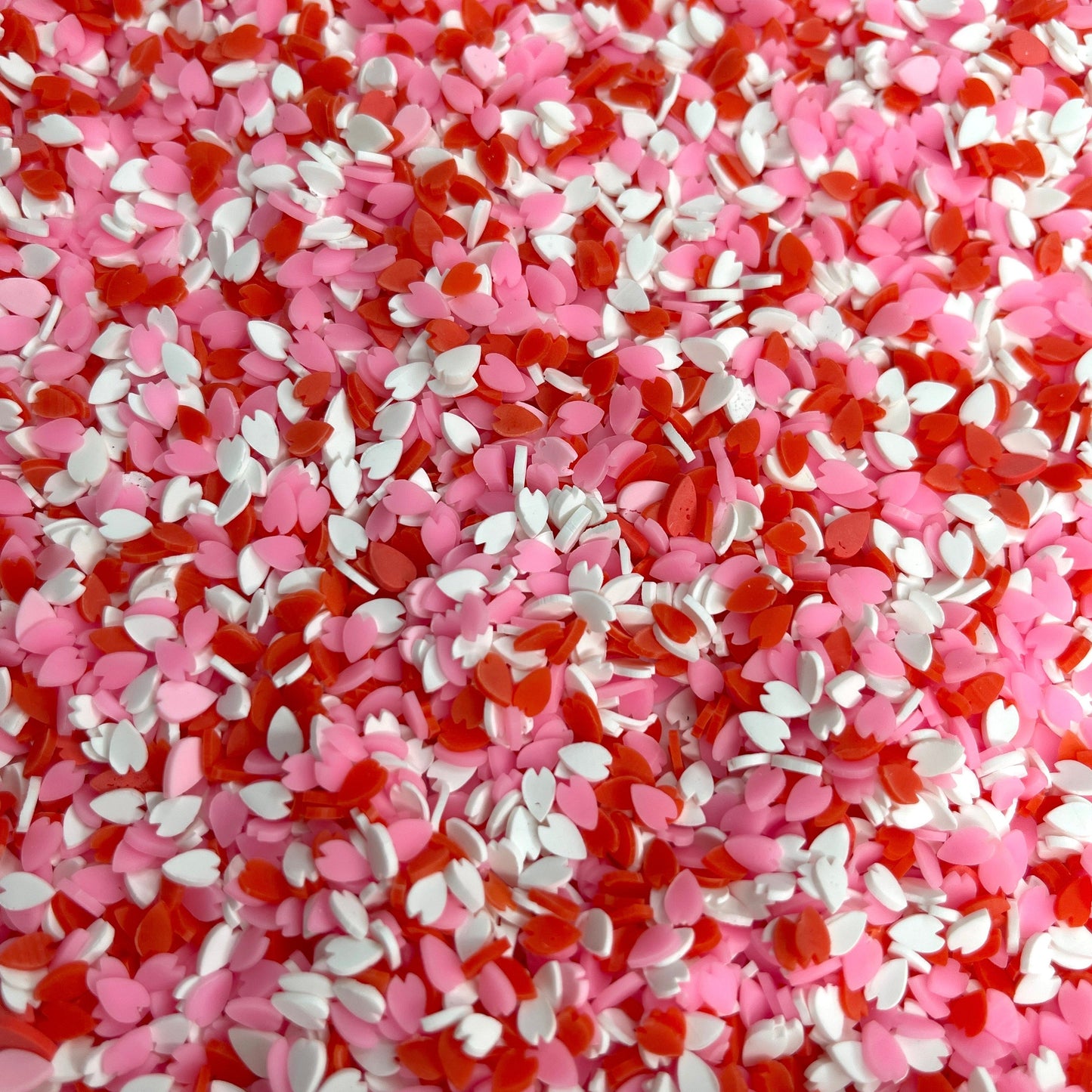 FAKE 5MM Sakura Flower Petal, Floral Polymer Clay Sprinkle (NOT EDIBLE) D29-21