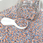 5mm USA Themed Letter Block Polymer Clay Sprinkle (NOT EDIBLE) D47-16