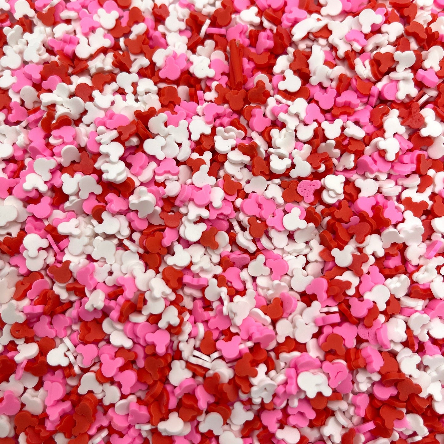 FAKE 5MM Valentine's Mouse Polymer Clay Sprinkle Mix (NOT EDIBLE) D31-24