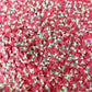 FAKE 5MM Watermelon Popsicle, Food Polymer Clay Sprinkle (NOT EDIBLE) D44-06