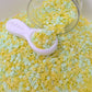 FAKE 5MM Yellow and Green Star Polymer Clay Sprinkle Mix (NOT EDIBLE) D25-03