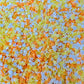 FAKE 5MM Yellow and Orange Star Polymer Clay Sprinkle Mix (NOT EDIBLE) D25-01