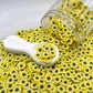 FAKE 5MM/10MM Bright Sunflower, Floral Polymer Clay Sprinkle (NOT EDIBLE) D29-02