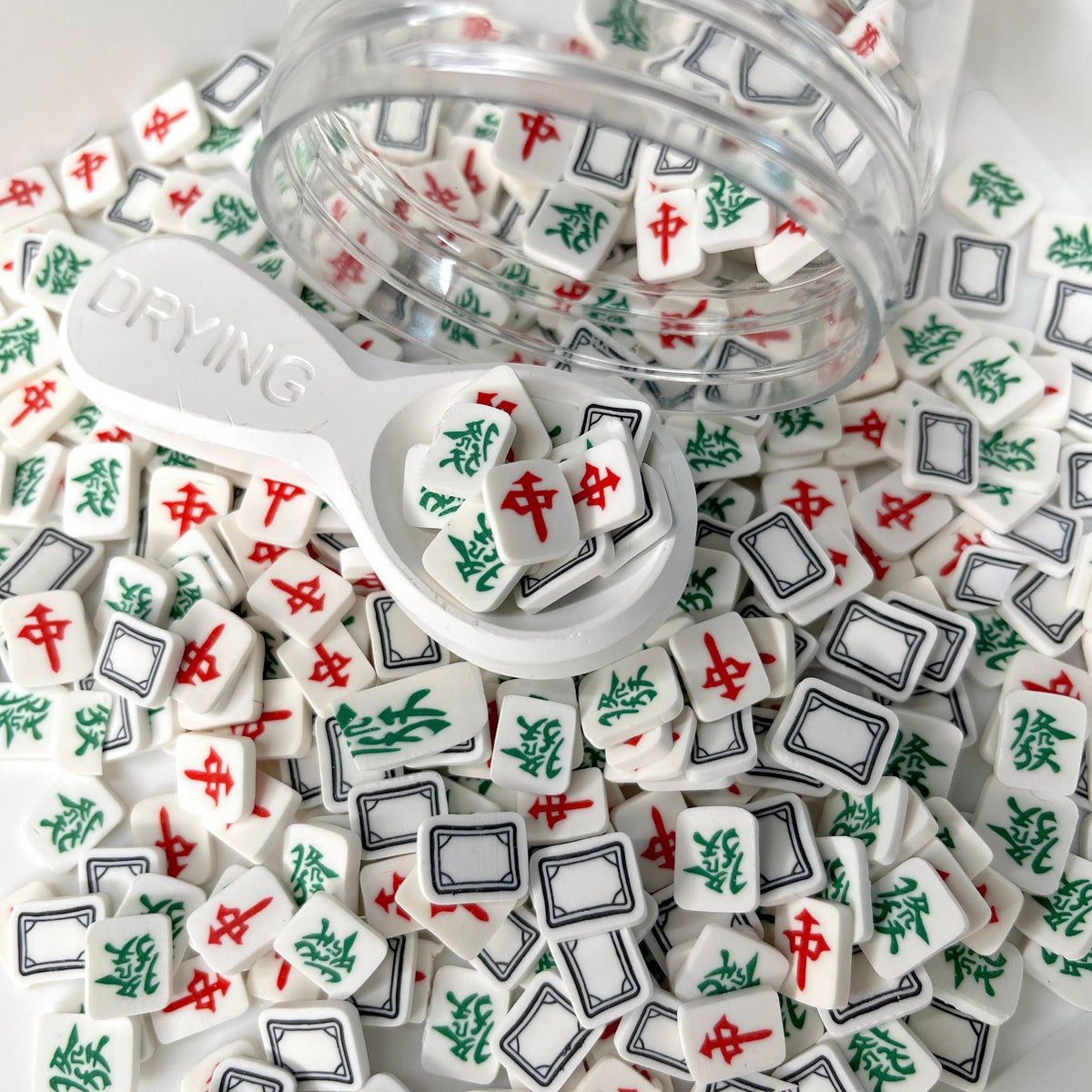 5MM/10MM Mix Mahjong Tile Polymer Clay Sprinkle (NOT EDIBLE) D40-17/18