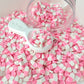 FAKE 5MM/10MM Pastel Pink Pill, Medical Polymer Clay Sprinkle (NOT EDIBLE)