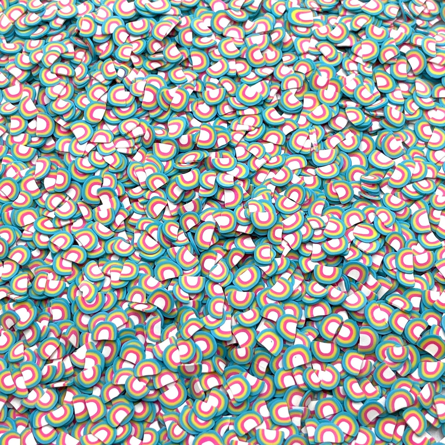 5MM/10MM Pastel Rainbow, Sky Polymer Clay Sprinkle (NOT EDIBLE) D19-03