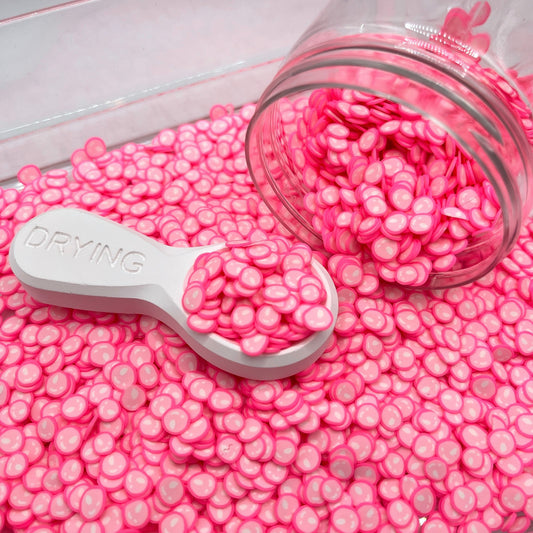 5MM/10MM Pink Bubble Polymer Clay Sprinkle (NOT EDIBLE) D33-23