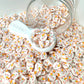 FAKE 5MM/10MM White Bunny Carrot,Animal Polymer Clay Sprinkle (NOT EDIBLE) D2-08