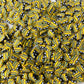 FAKE 5MM/10MM Yellow School Bus Polymer Clay Sprinkle (NOT EDIBLE) D39-14/15