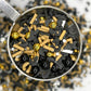Bat Black and Gold Halloween Polymer Clay Sprinkle Mix (NOT EDIBLE) D7-20