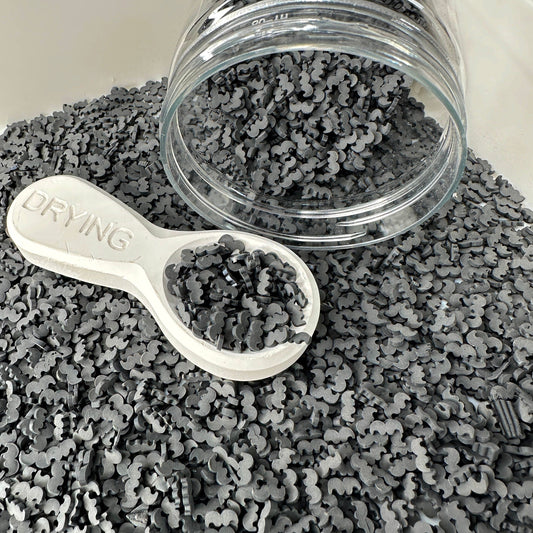 Black Mustache Themed Polymer Clay Sprinkle (NOT EDIBLE) D26-20